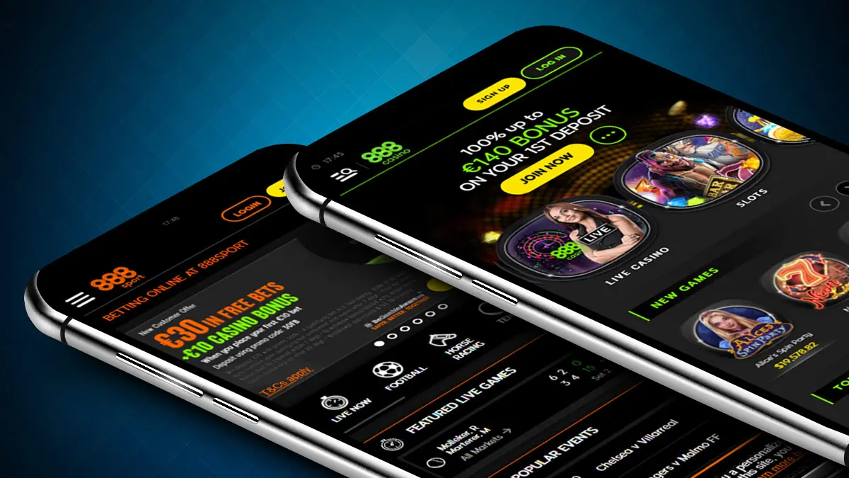 Acesso ao casino através da app oficial no telemóvel